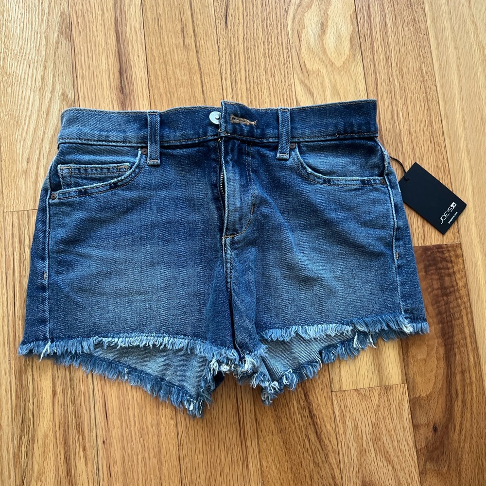 Joe’s Jeans Cut Off Denim Shorts NWT Size 25
